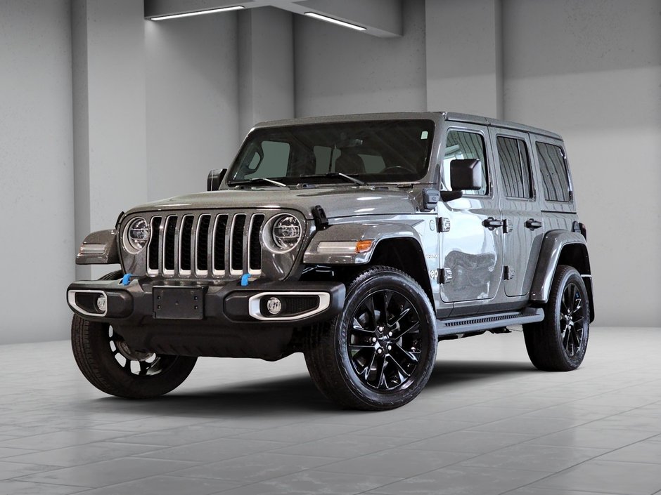 Jeep Wrangler 4xe UNLIMITED SAHARA HYBRID GPS CUIR CAM CARPLAY 2022-0