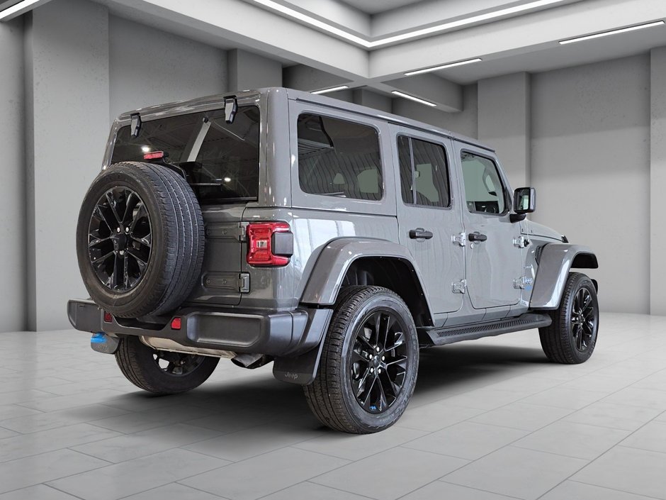Jeep Wrangler 4xe UNLIMITED SAHARA HYBRID GPS CUIR CAM CARPLAY 2022-9