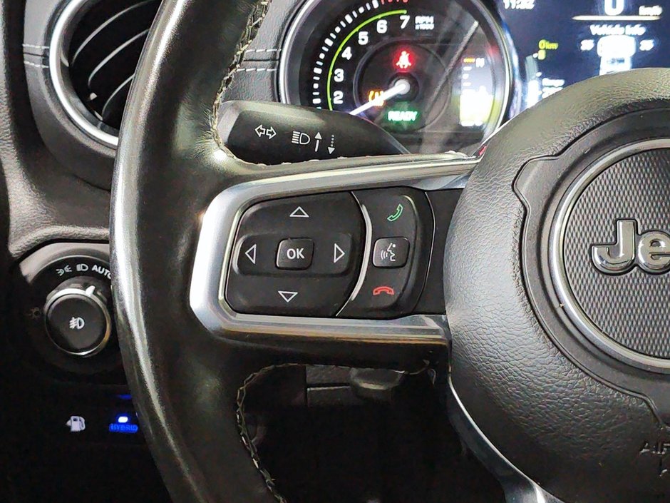 Jeep Wrangler 4xe UNLIMITED SAHARA HYBRID GPS CUIR CAM CARPLAY 2022-22