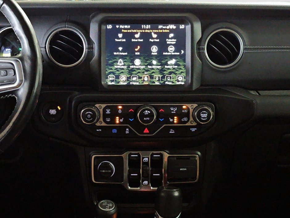 Jeep Wrangler 4xe UNLIMITED SAHARA HYBRID GPS CUIR CAM CARPLAY 2022-16