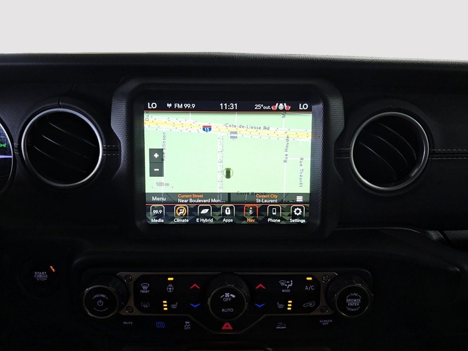 Jeep Wrangler 4xe UNLIMITED SAHARA HYBRID GPS CUIR CAM CARPLAY 2022-19