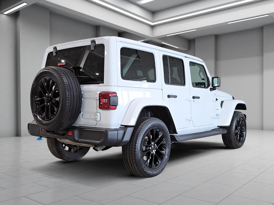 Jeep Wrangler 4xe UNLIMITED SAHARA HYBRID GPS CUIR CAM CARPLAY 2022-10