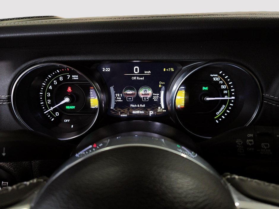 Jeep Wrangler 4xe UNLIMITED SAHARA HYBRID GPS CUIR CAM CARPLAY 2022-24