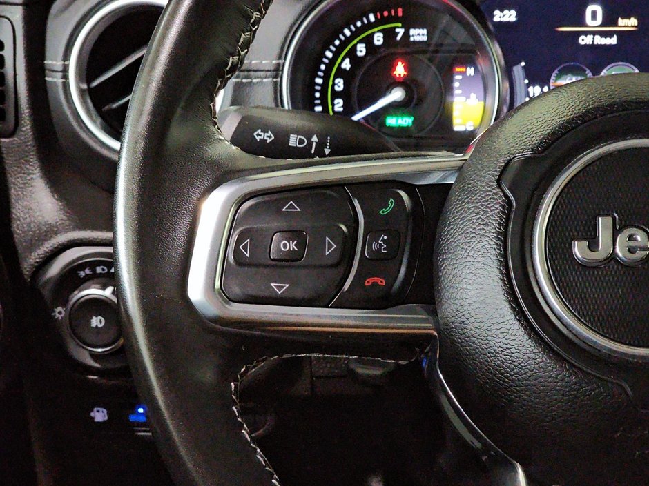Jeep Wrangler 4xe UNLIMITED SAHARA HYBRID GPS CUIR CAM CARPLAY 2022-22