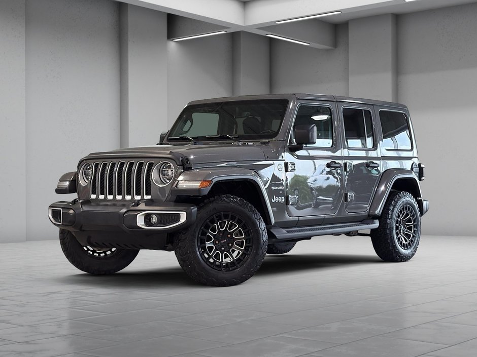 Jeep Wrangler Unlimited SAHARA NORTH EDITION CARPLAY TOIT AMOVIBLE GPS 2020-0
