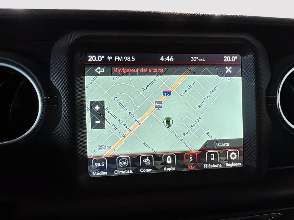 Jeep Wrangler Unlimited SAHARA NORTH EDITION CARPLAY TOIT AMOVIBLE GPS 2020-27