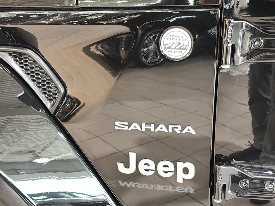 Jeep Wrangler SAHARA GPS CARPLAY SIEGES CHAUFFANTS GPS 2023-12