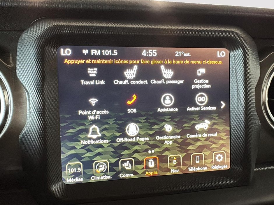 Jeep Wrangler SAHARA GPS CARPLAY SIEGES CHAUFFANTS GPS 2023-30