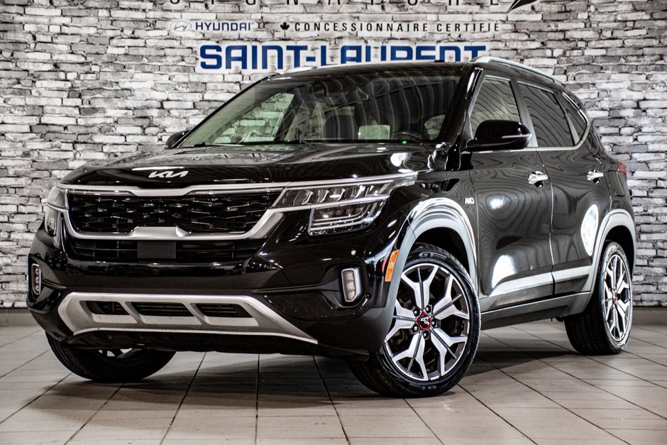 Kia Seltos SX TURBO AWD TOIT OUVRANT NAVIGATION CAMERA MAGS 2022 à Montréal, Québec
