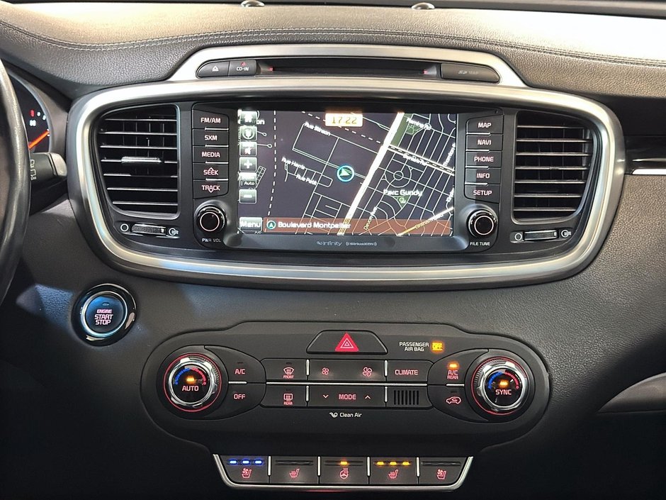 Kia Sorento SX PLUS 7 PASSAGERS TOIT CAM360 GPS CUIR CHAUFFANT 2017-28