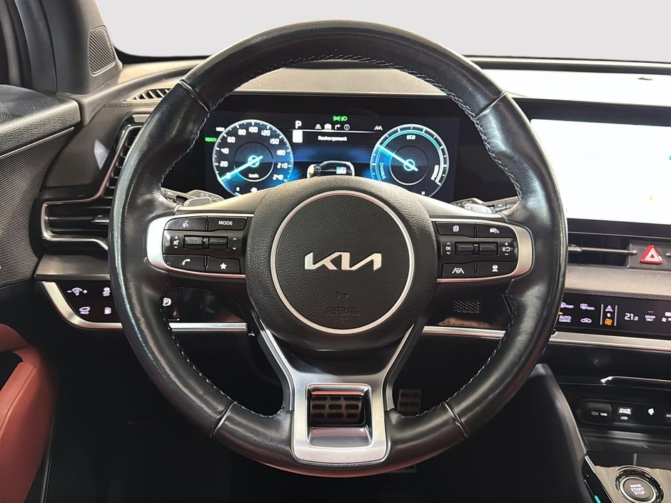 Kia Sportage Plug-In Hybrid SX TOIT PANO CUIR ROUGE GPS CARPLAY 2023-36