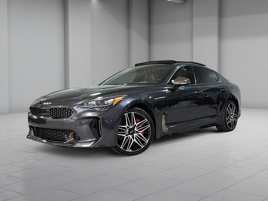 Kia Stinger GT ELITE SUEDE SIEGES CHAUFFANTS GPS CAM TOIT 2022-0