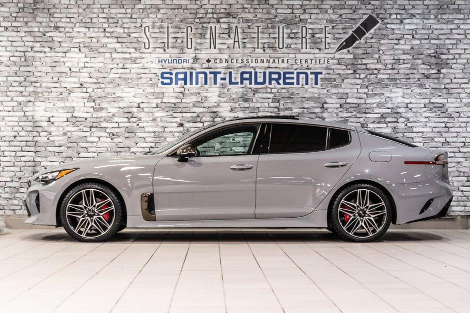 Kia Stinger GT LIMITED TOIT INT ROUGE NAVI CUIR HARMAN-KARDON 2023-8