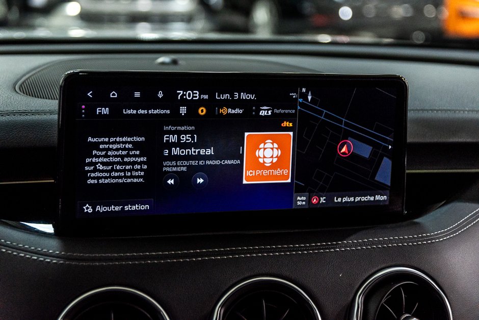 Kia Stinger GT LIMITED TOIT INT ROUGE NAVI CUIR HARMAN-KARDON 2023-28