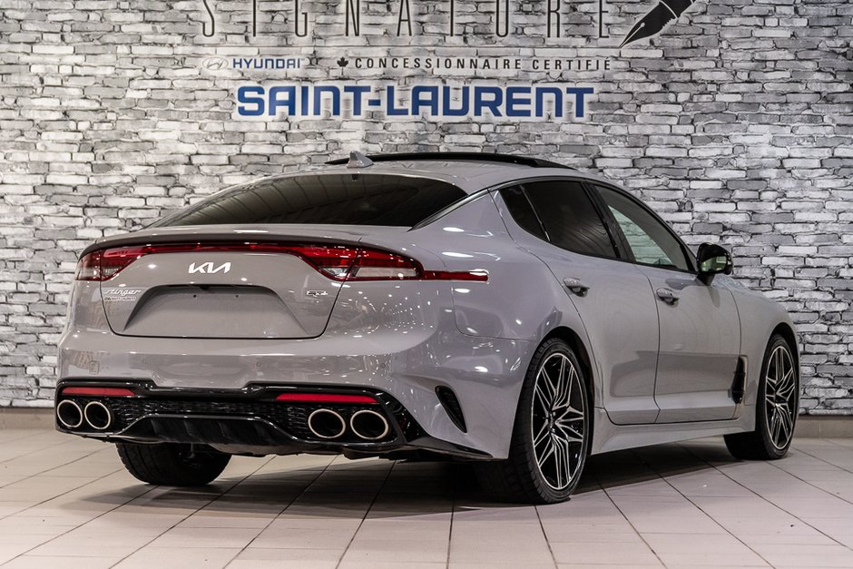 Kia Stinger GT LIMITED TOIT INT ROUGE NAVI CUIR HARMAN-KARDON 2023-15