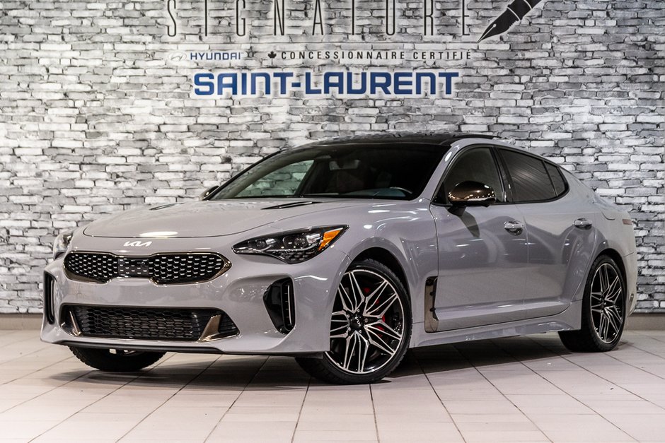 Kia Stinger GT LIMITED TOIT INT ROUGE NAVI CUIR HARMAN-KARDON 2023-0