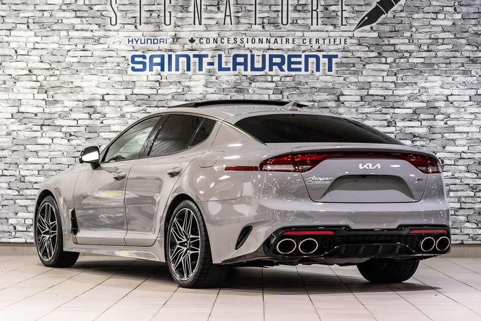 Kia Stinger GT LIMITED TOIT INT ROUGE NAVI CUIR HARMAN-KARDON 2023-10
