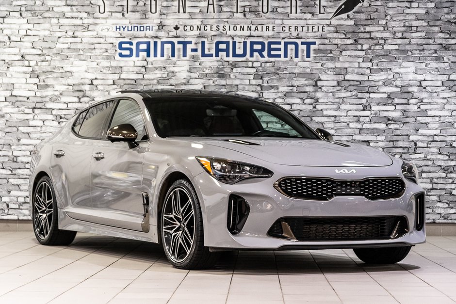 Kia Stinger GT LIMITED TOIT INT ROUGE NAVI CUIR HARMAN-KARDON 2023-7