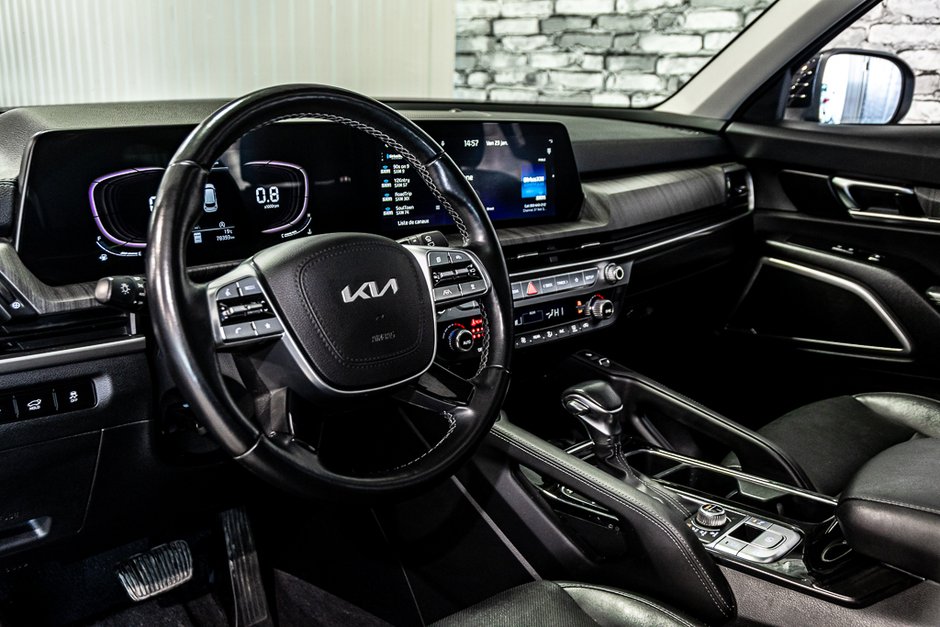 Kia Telluride EX 8 Passagers Cuir Toit Sieges Chauffants Camera 2023-13