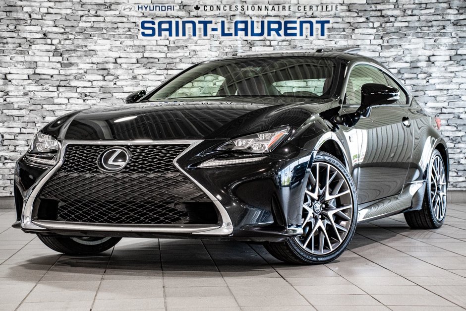 2018 Lexus RC 350 AWD F-SPORT CUIR TOIT NAV CAM in Montréal, Quebec