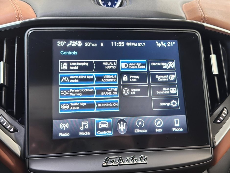 Maserati Ghibli S Q4 GRANLUSSO AWD CUIR GPS TOIT CAM360 2020-31