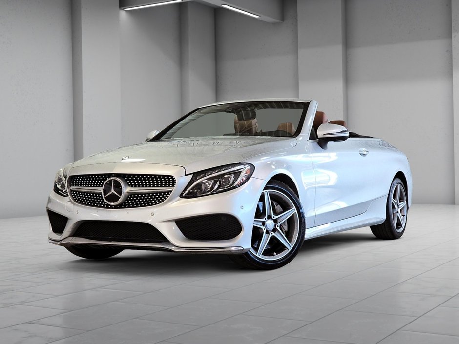 Mercedes-Benz C-Class C 300 CONVERTIBLE NIGHT PACK AMG CUIR 2017-0