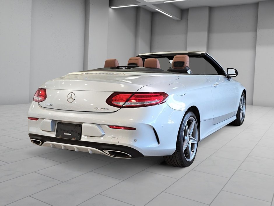 Mercedes-Benz C-Class C 300 CONVERTIBLE NIGHT PACK AMG CUIR 2017-13