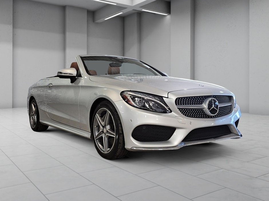 Mercedes-Benz C-Class C 300 CONVERTIBLE NIGHT PACK AMG CUIR 2017-1