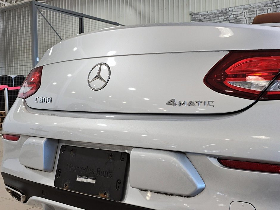 Mercedes-Benz C-Class C 300 CONVERTIBLE NIGHT PACK AMG CUIR 2017-11