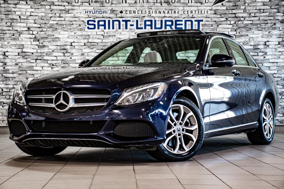Mercedes-Benz C-Class C300 TOIT OUVRANT NAVIGATION CUIR CAMERA 360 MAGS 2018 à Montréal, Québec
