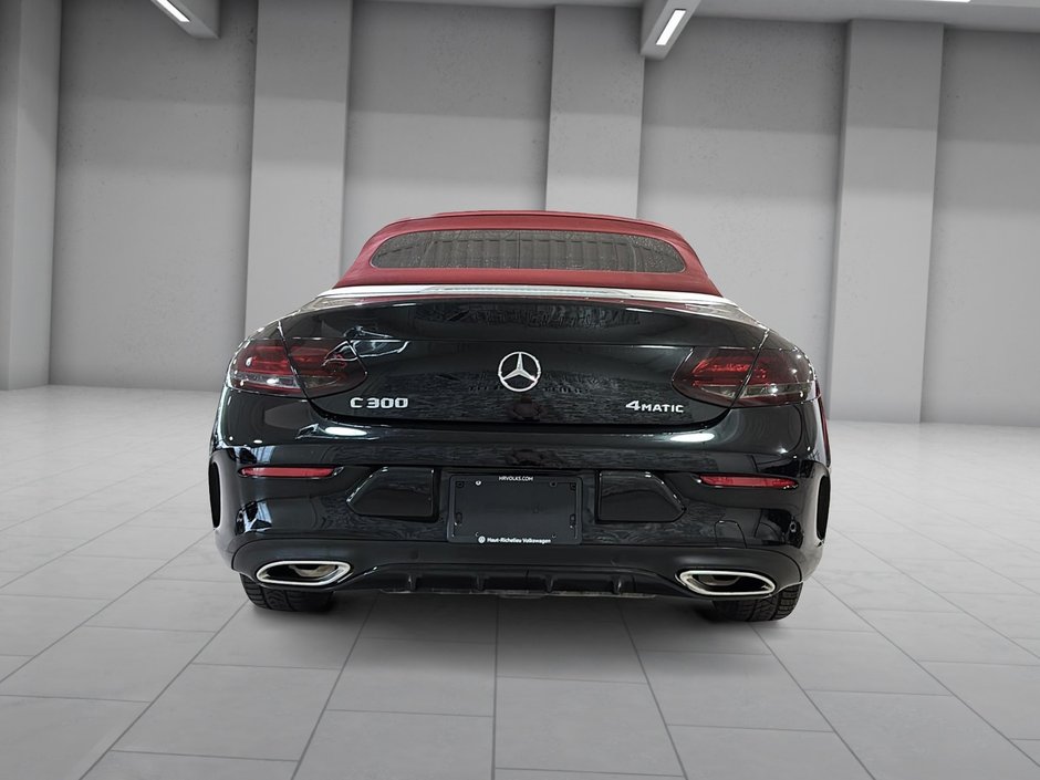 Mercedes-Benz C-Class C 300 CABRIOLET 4MATIC AMG NIGHT PKG CAM BURMESTER 2018-8