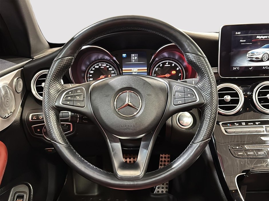 Mercedes-Benz C-Class C 300 CABRIOLET 4MATIC AMG NIGHT PKG CAM BURMESTER 2018-23