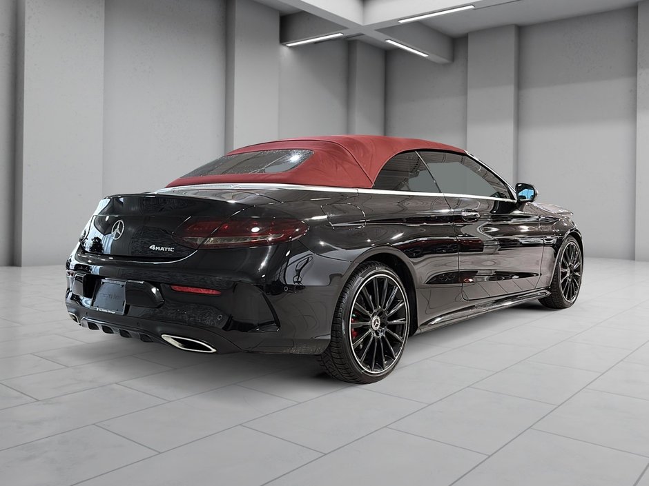 Mercedes-Benz C-Class C 300 CABRIOLET 4MATIC AMG NIGHT PKG CAM BURMESTER 2018-10