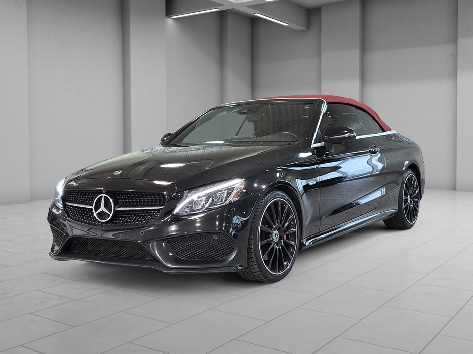 Mercedes-Benz C-Class C 300 CABRIOLET 4MATIC AMG NIGHT PKG CAM BURMESTER 2018-3