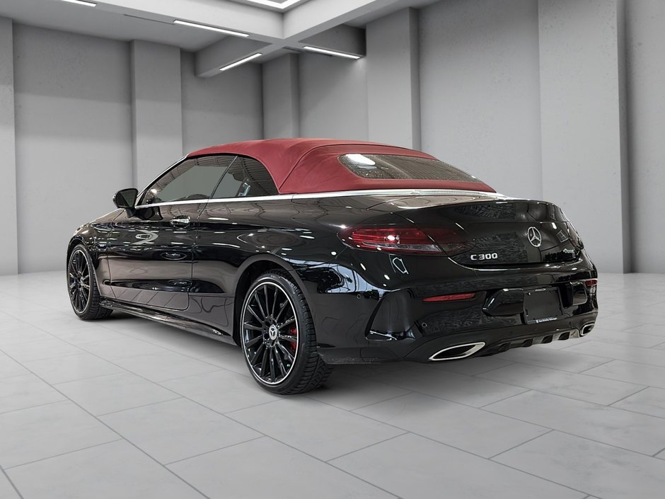 Mercedes-Benz C-Class C 300 CABRIOLET 4MATIC AMG NIGHT PKG CAM BURMESTER 2018-7