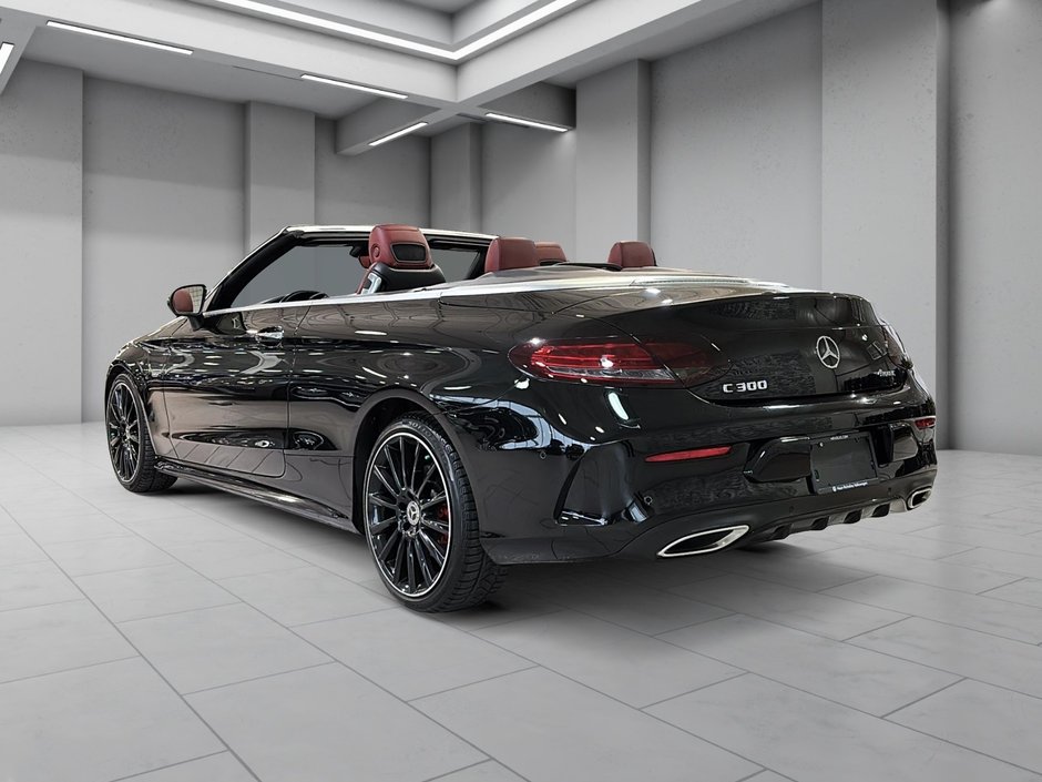 Mercedes-Benz C-Class C 300 CABRIOLET 4MATIC AMG NIGHT PKG CAM BURMESTER 2018-2