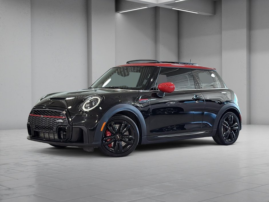 2022 MINI 3 Door John Cooper Works 228 hp Toit Rouge Toit Pano-0