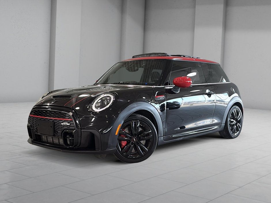 2022 MINI 3 Door John Cooper Works TOIT ROUGE GPS CUIR MAGS-0
