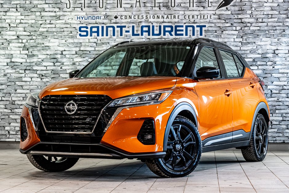 Nissan Kicks SR DÉMARREUR CUIR SIÈGES CHAUFFANTS CAMERA 2021-0