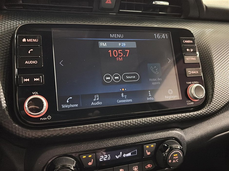 Nissan Kicks SV SIÈGES + VOLANT CHAUFFANT CAMERA CARPLAY MAGS 2023-19