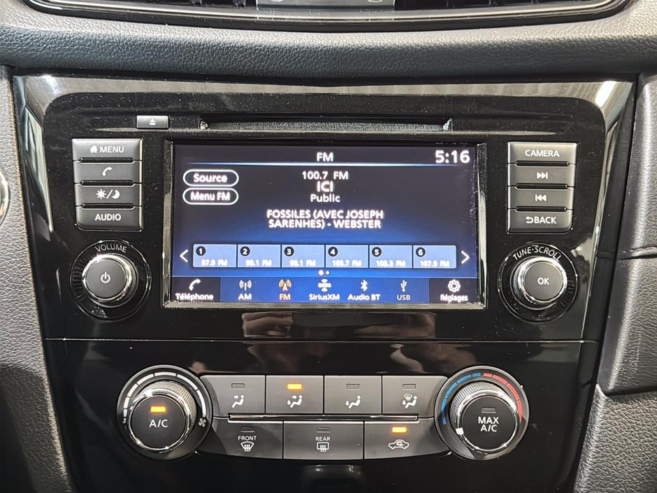 Nissan Rogue SV AWD CAMERA DE RECUL AIR CLIMATISÉ BLUETOOTH 2018-21