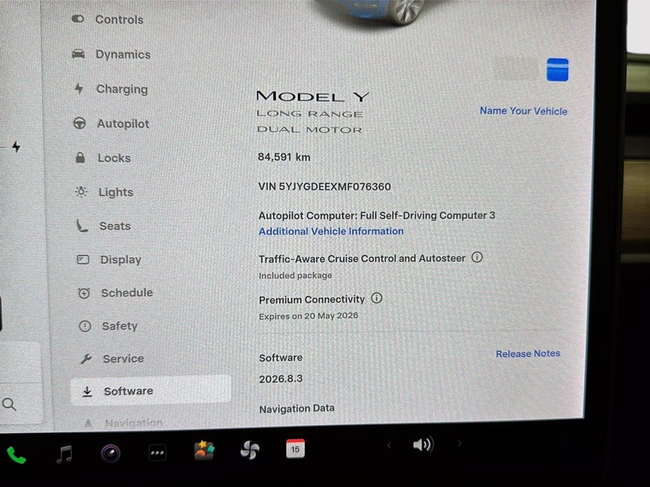 Tesla Model Y LONG RANGE AWD TOIT GPS CAM 360 NAV 2021-36