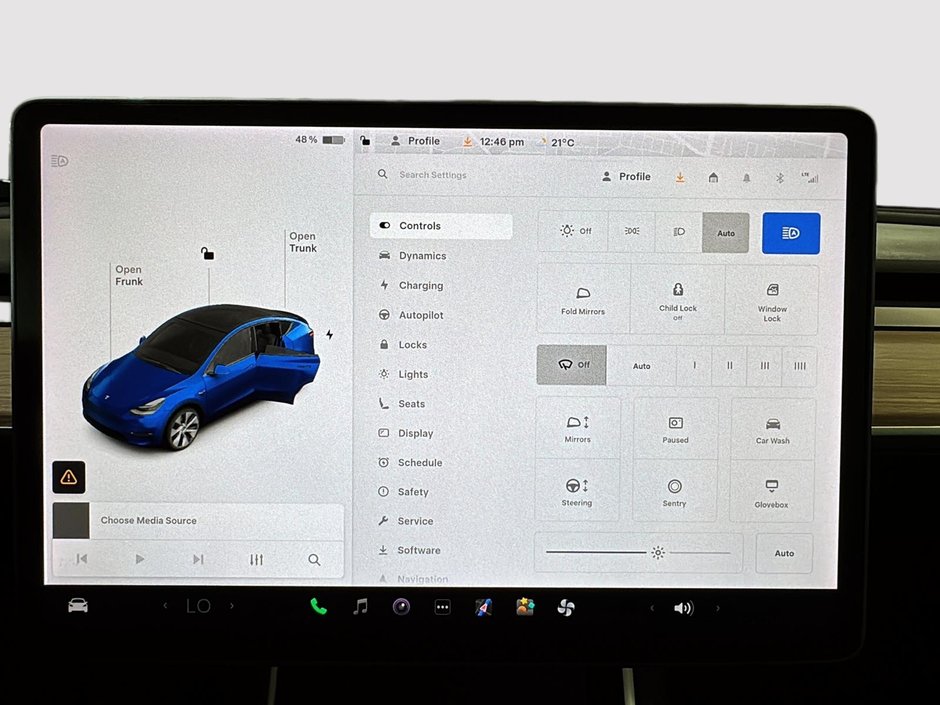 Tesla Model Y LONG RANGE AWD TOIT GPS CAM 360 NAV 2021-29