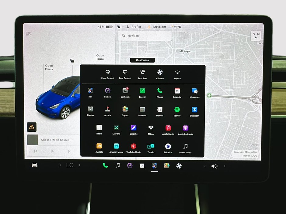 Tesla Model Y LONG RANGE AWD TOIT GPS CAM 360 NAV 2021-28