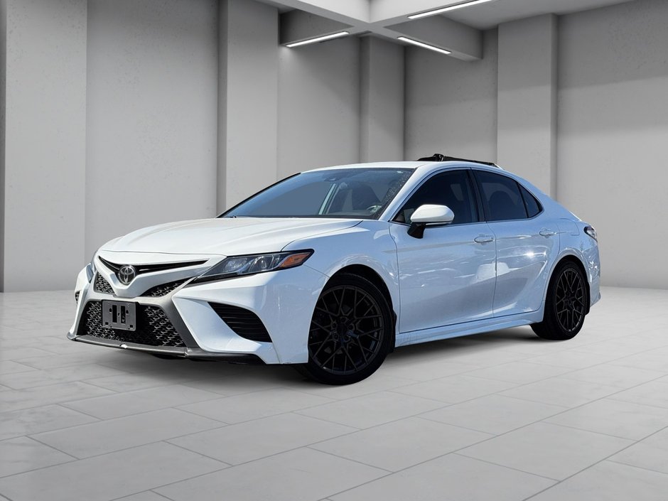 2020 Toyota Camry SE CUIR SIEGE ELECTRIQUE CLIM AUTO MAGS-0