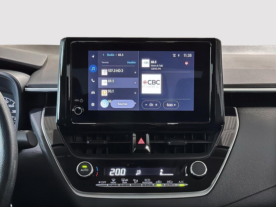 Toyota Corolla LE CARPLAY SIEGES CHAUFFANTS CLIM CRUISE ADAPTATIF 2024-20