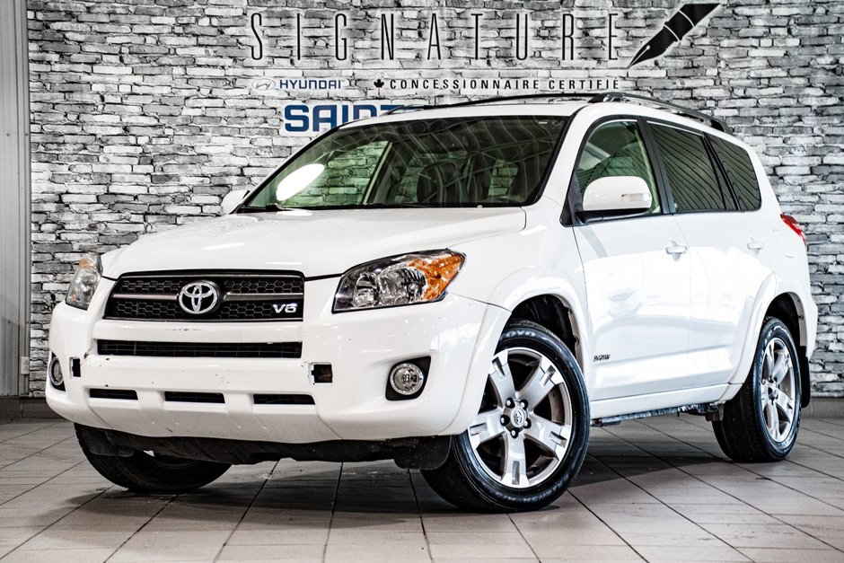 2011 Toyota RAV4 SPORT CAMERA TOIT OUVRANT CUIR AWD BAS KM-0
