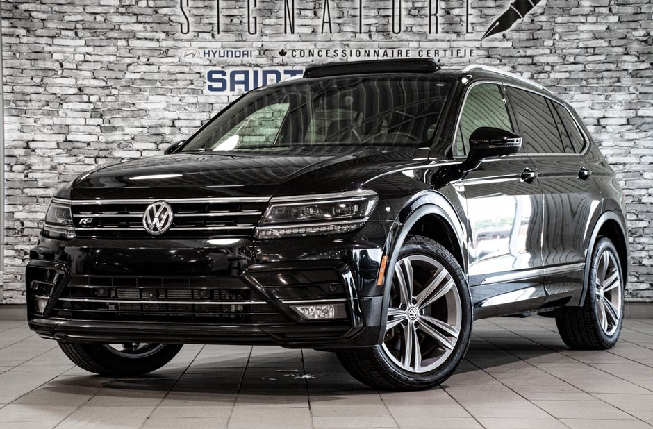 2018 Volkswagen Tiguan HIGHLINE R-LINE AWD TOIT OUVRANT NAVIGATION CUIR in Montréal, Quebec