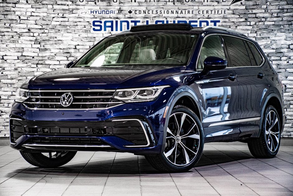 Volkswagen Tiguan HIGHLINE R-LINE AWD TOIT OUVRANT NAVIGATION CUIR 2022-0