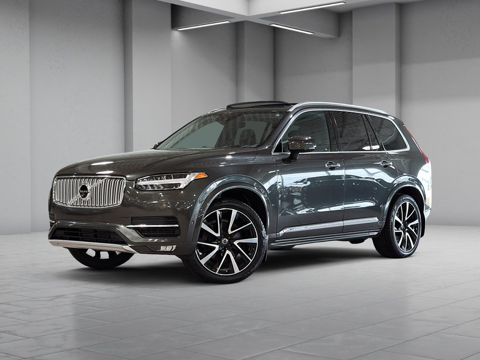 2019 Volvo XC90 INSCRIPTION T6 AWD 7 PLACES TOIT PANO CUIR CARPLAY-0